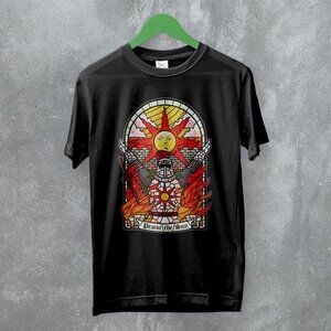 Dark Souls Praise The Sun Classic Video Game Fantasy Graphic Art T-Shirt 165